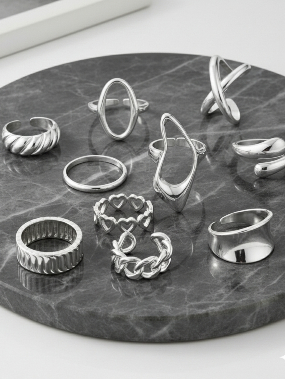 ✧ The "Sculptural 10" | 18K Gold Dipped Statement Collection ✧